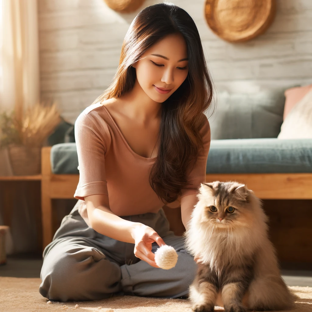 Hướng dẫn cách huấn luyện mèo cơ bản 4 huan luyen meo khong can nguoi