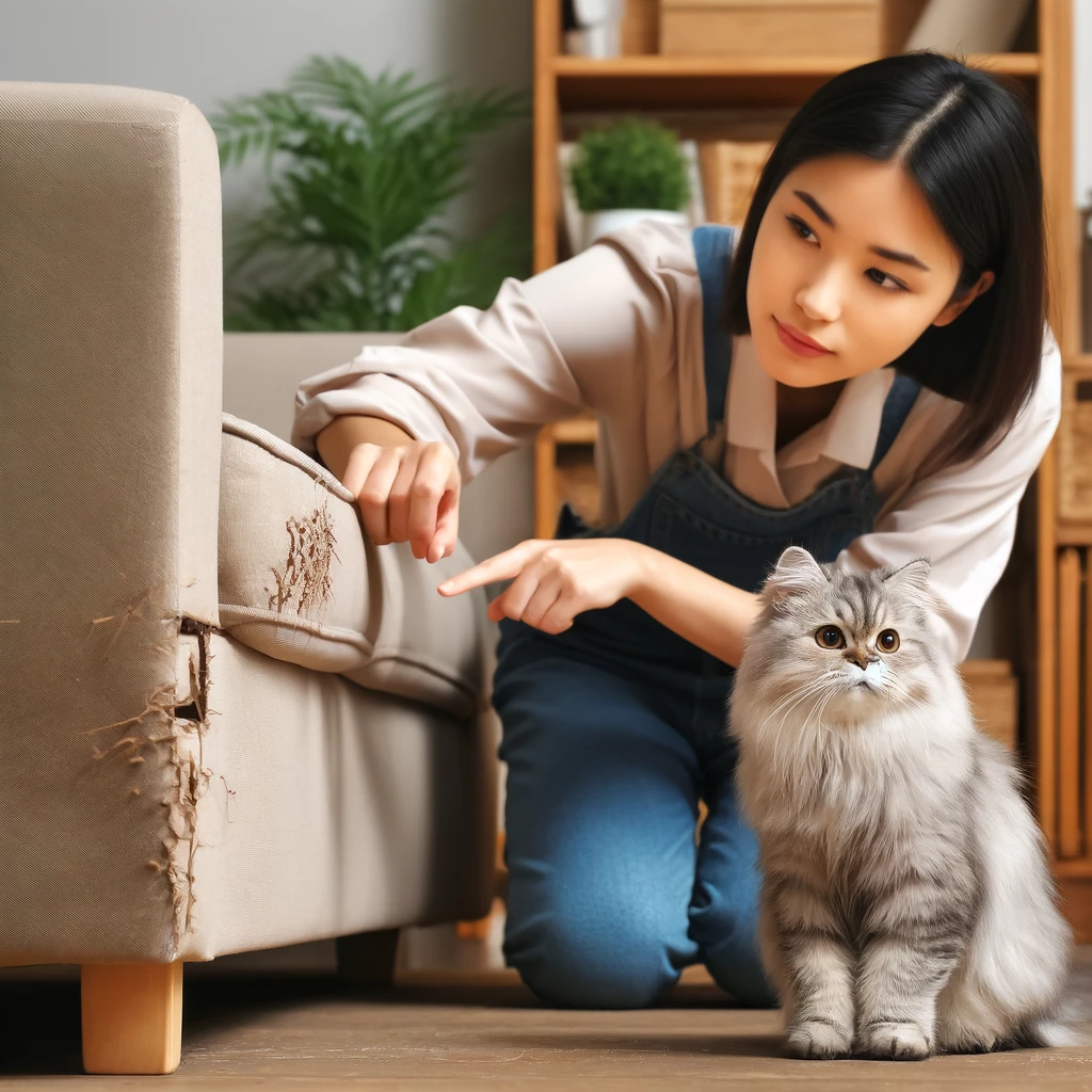 Hướng dẫn cách huấn luyện mèo cơ bản 5 huan luyen meo khong cao pha do dac